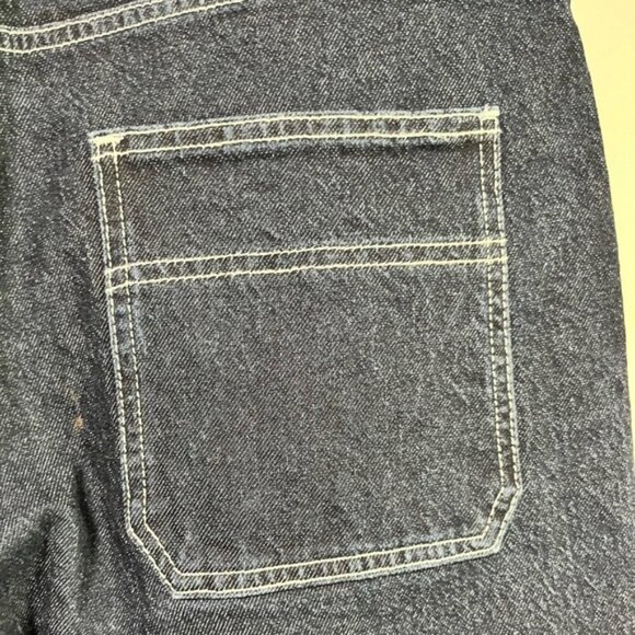 Frank And Oak Men’s Straight-Leg Jeans 34x34 Dark Wash Sustainable Denim - Picture 7 of 16